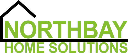 nhs-logo-lrg-1 Logo with a stylized house outline above the text "Northbay Home Solutions" in green.